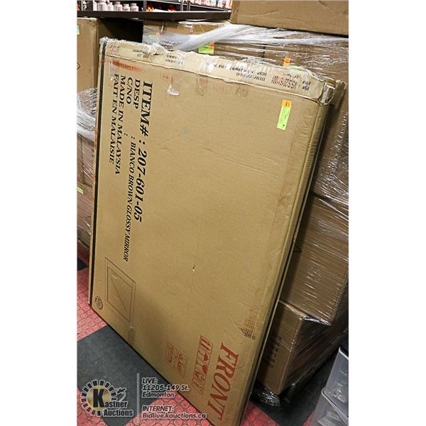 1 NEW IN BOX - FULL LENGTH BEDROOM OR WALL MIRROR