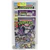Image 1 : 3 X TMNT LOW NUMBER COMICS KEY ISSUE
