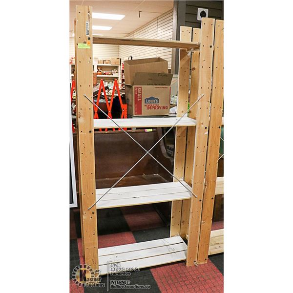 IKEA WOOD SHELF MULTI USE UNIT