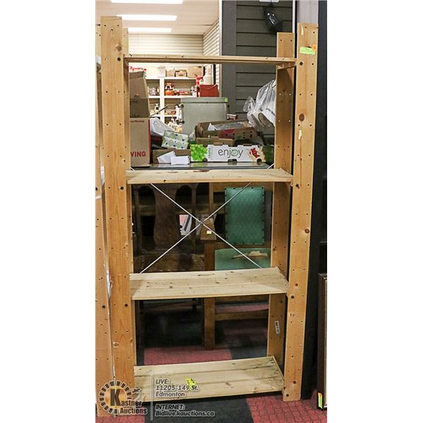 IKEA WOOD SHELF MULTI USE UNIT