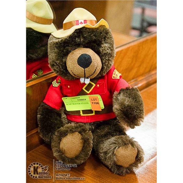 RCMP BEAVER STUFFIE