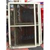Image 1 : THREE ANTIQUE DOUBLE SCREENED WINDOW FRAMES