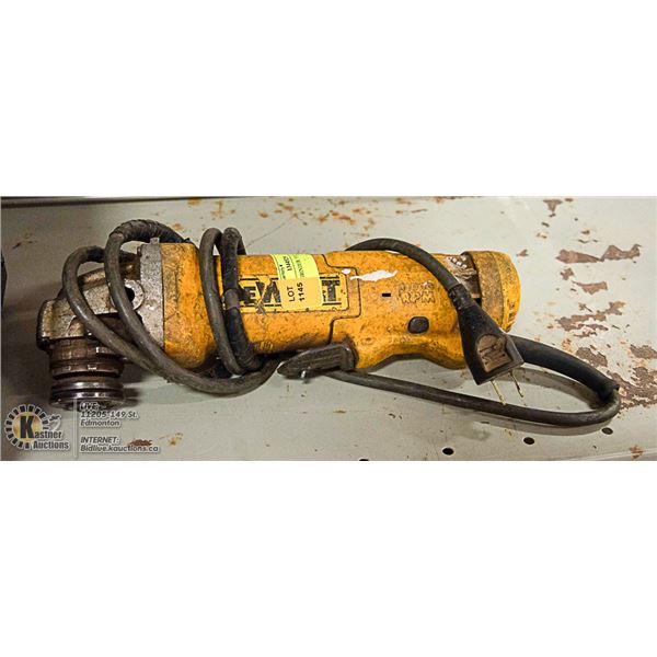 CORDED GRINDER; YELLOW