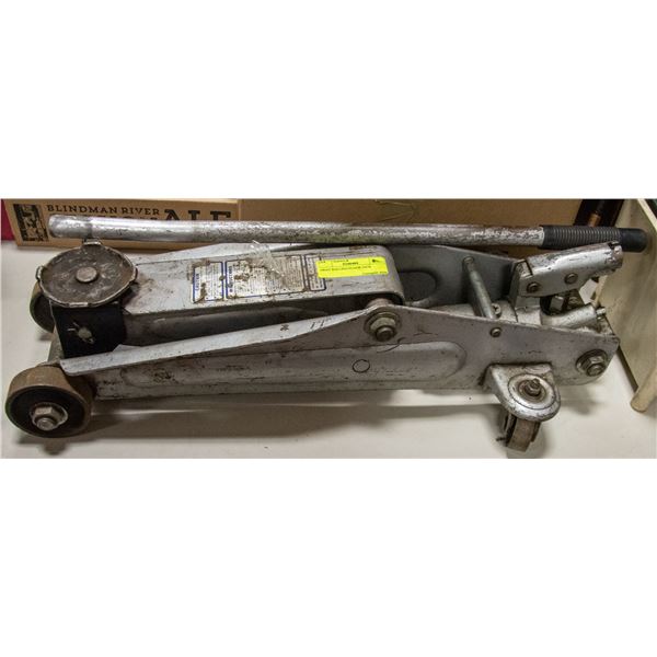 GREY ROLLING FLOOR JACK