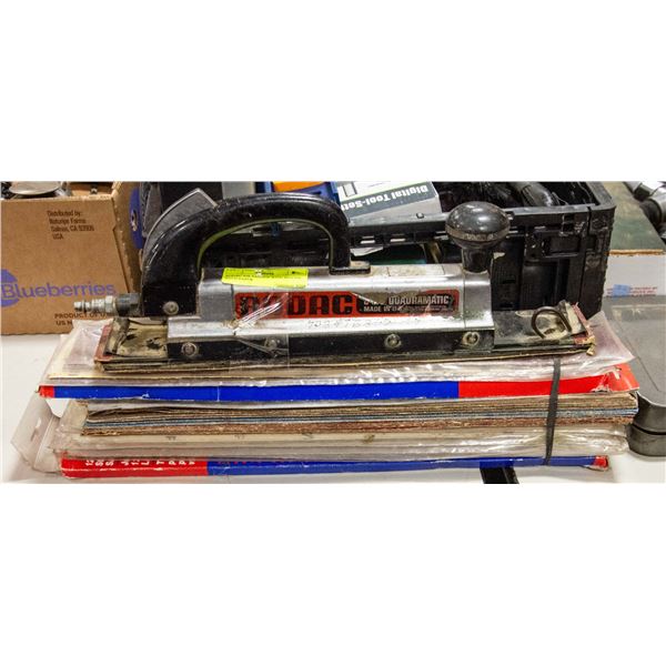 RODAC AIR SANDER WITH SPECIAL SAND PAPER