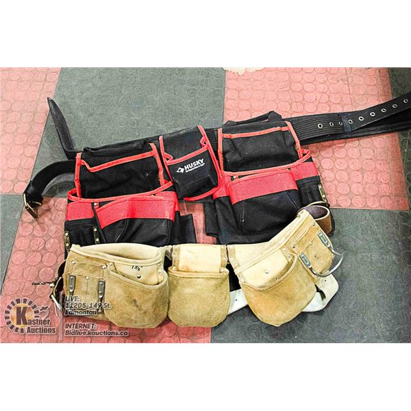 2 TOOL BELT LOT
