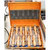 Image 1 : NEW MASTERCRAFT 12 PC CARVING CHISELS SET