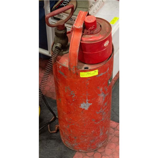 VINTAGE FIRE EXTINGUISHER EMPTY