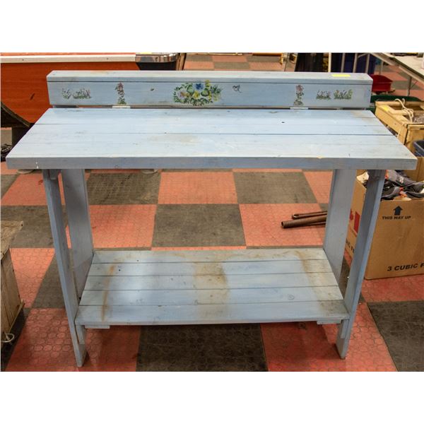 GARDEN WORK BENCH 39: TALL X 46" WIDE