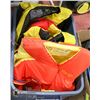Image 1 : TOTE LOT OF LIFE JACKETS