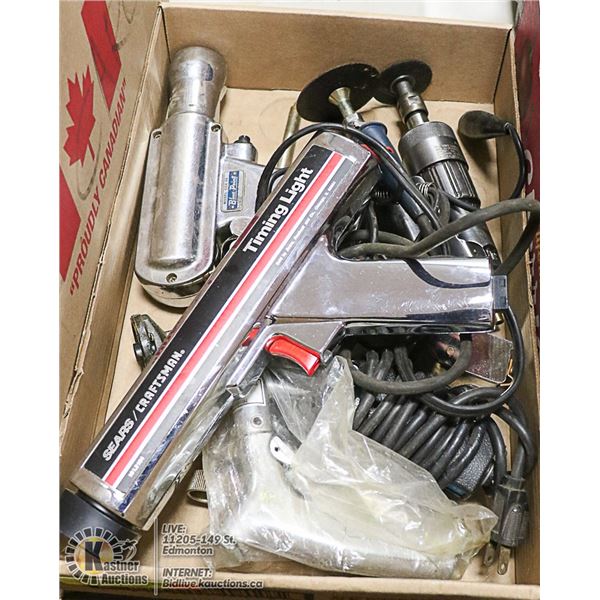 VINTAGE BLUE POINT AND CRAFTSMAN TIMING GUN LOT