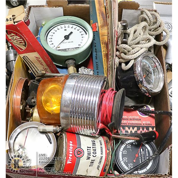 VINTAGE TACHOMETER  LOT