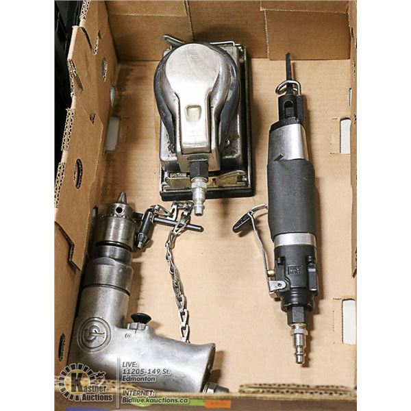 FLAT LOT OF AIR TOOLS