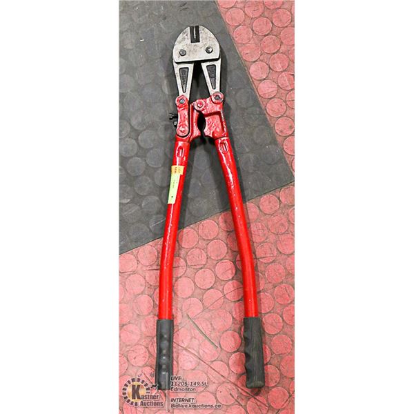 25" INCH LONG RED BOLT CUTTER
