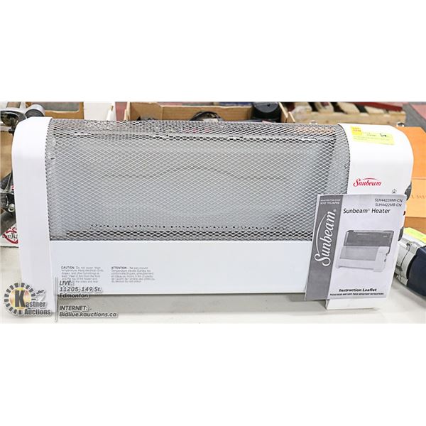 SUNBEAM LOW PROFILE HEATER - MEDIUM TO