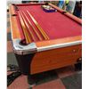 Image 3 : COIN POOL TABLE - KEY IN RED TOP.  2 EXTRA SETS