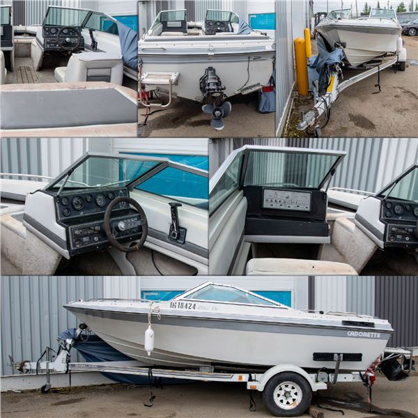 FEATURED 1988 CODERETTE ELITE 156 BOAT AND MOTER