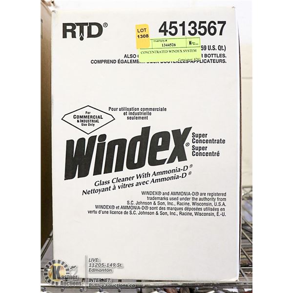 CONCENTRATED WINDEX SYSTEM