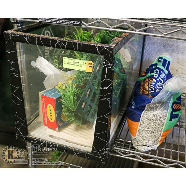 AQUARIUM AND SUPPLIES
