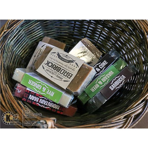 ASSORTED BRO BRICK SOAPS: NEW IN PACKAGING