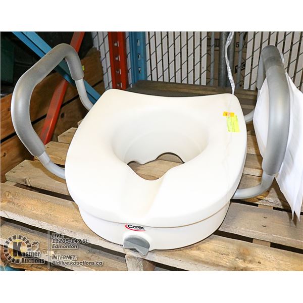 RAISED TOILET SEAT