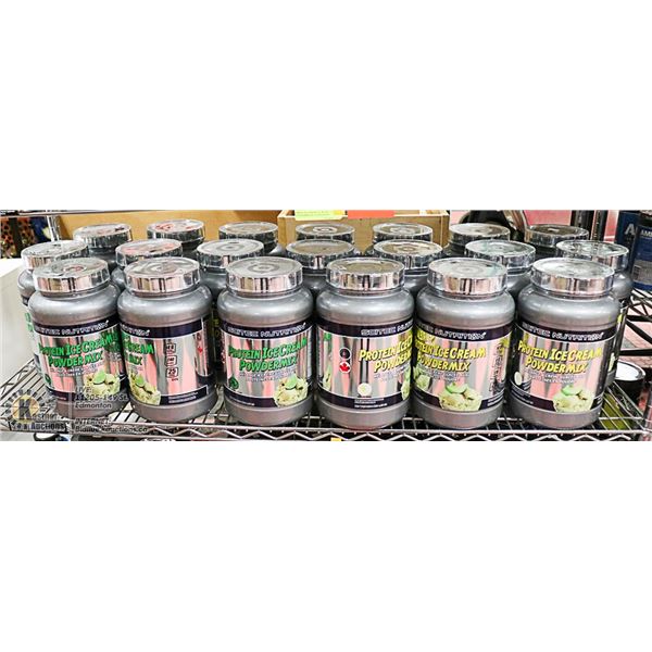 5. SHELF OF ASSORTED WORK OUT SUPPLEMENTS