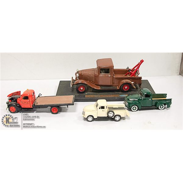 ASSORTED LOT OF DIECAST CARS/TRUCKS