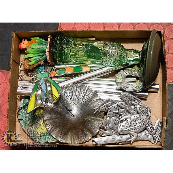 WIND CHIMES- ASSORTED BOX LOT