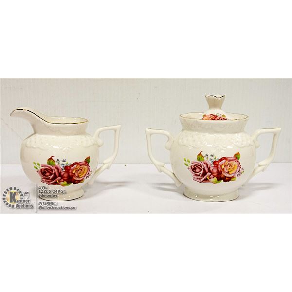 VIVIAN BY MAXCERAR CREAM AND SUGER BOWL