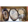 Image 1 : BOX OF STERLING SILVER DISHWARE