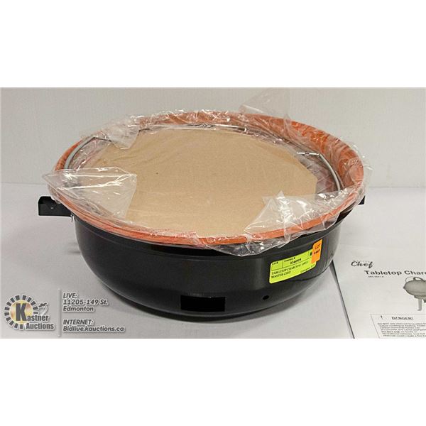 TABLETOP CHARCOAL GRILL- MASTER CHEF