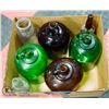 Image 1 : ANTIQUE JARS, BOTTLES & ELECTRICAL INSULATORS-