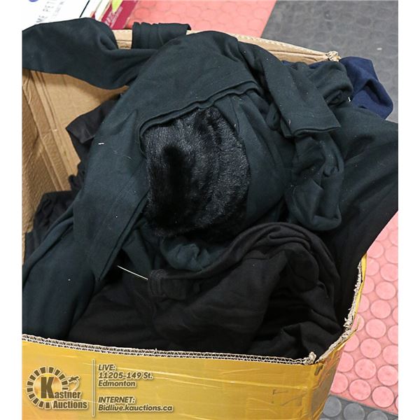 BOX LOT OF PULLOVER T-SHIRTS