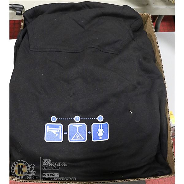 BOX LOT OF PULLOVER HOODIES