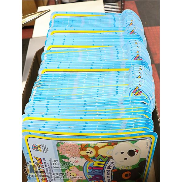 BOX LOT OF WEBKINZ MOUSEPADS