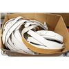 Image 1 : BOX LOT OF BRAND NEW LEATHER BELTS
