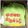 Image 1 : BOX LOT OF VARIOUS KINDS OF T-SHIRTS