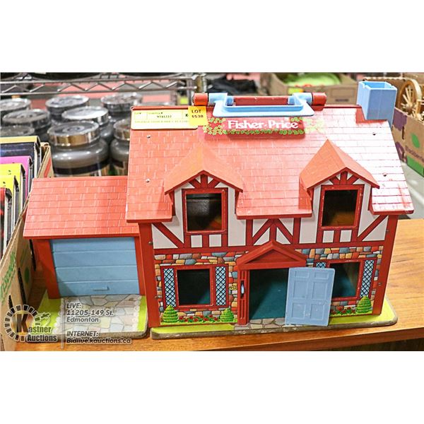 VINTAGE FISHER PRICE PLAYHOUSE
