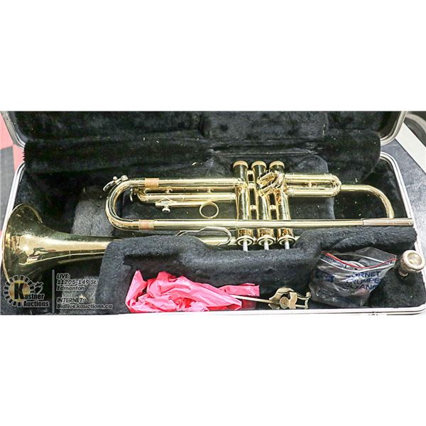 BUNDY TRUMPET DESIGNED BY BACH /W 7C MOUTHPIECE