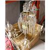 Image 1 : CRYSTAL CHANDELIER (VINTAGE)