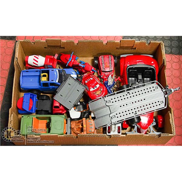 BOX OF ASSORTED TOYS