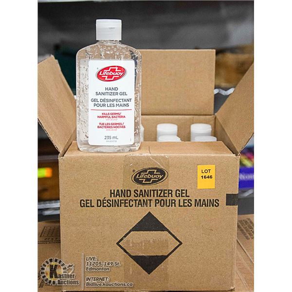 CASE OF LIFEBUOY HAND SANITIZER