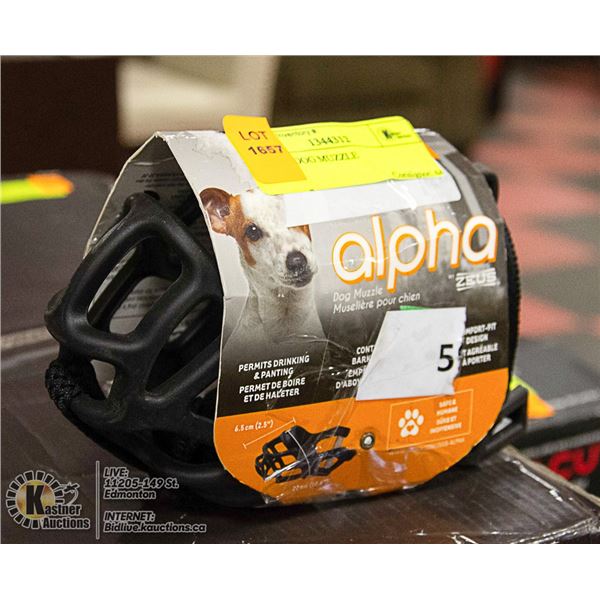 ALPHA DOG MUZZLE SIZE SMALL
