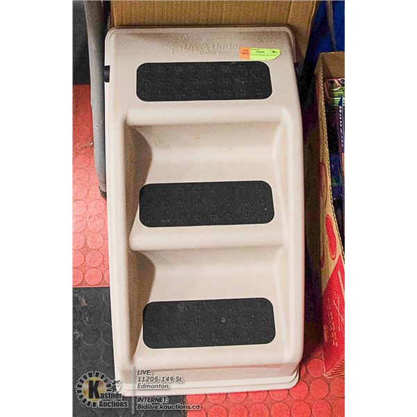 3 STEP UP AND UNDER DOG STEPS