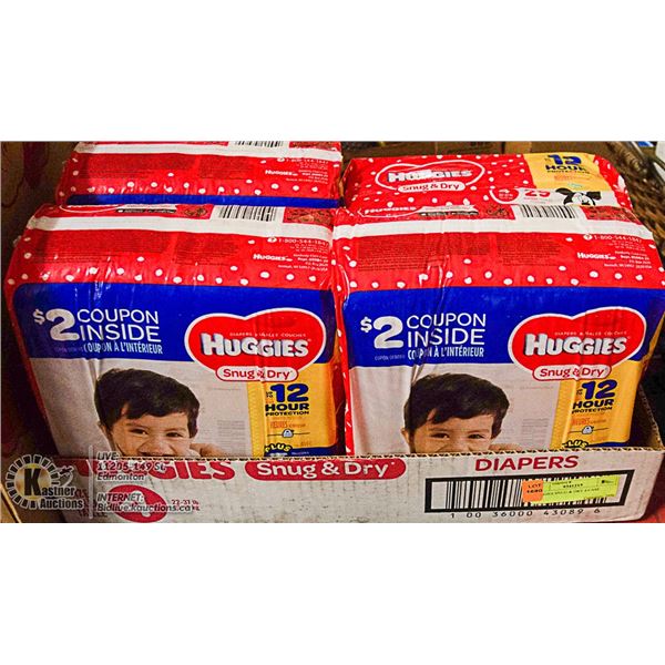 HUGGIES SNUG & DRY 4 CASE