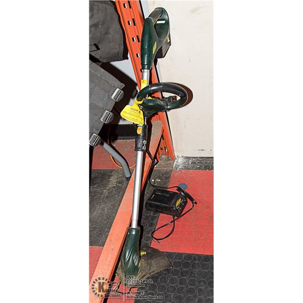 YARDWORKS CORDLESS GAS TRIMMER