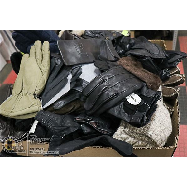BOX LOT OF BRAND NEW GLOVES