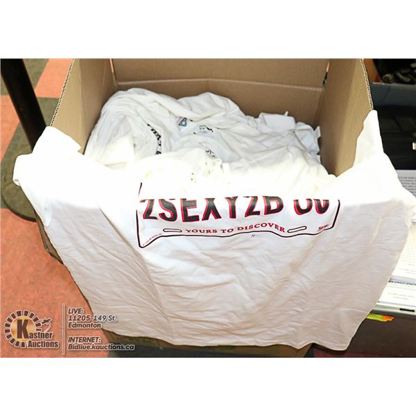 BOX LOT BRAND NEW T-SHIRTS