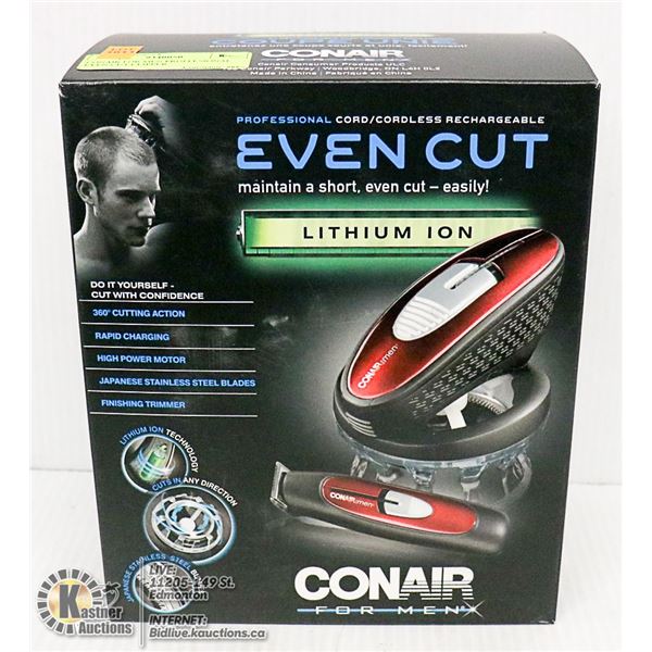 CONAIR FOR MEN PROFFESIONAL EVEN CUT CLIPPER
