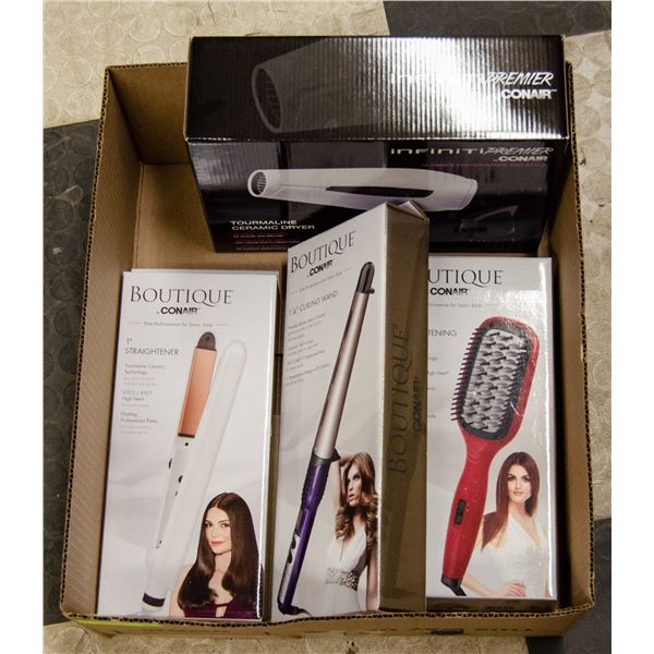 LOT OF WOMENS HAIR STYLING EQUIPMENT